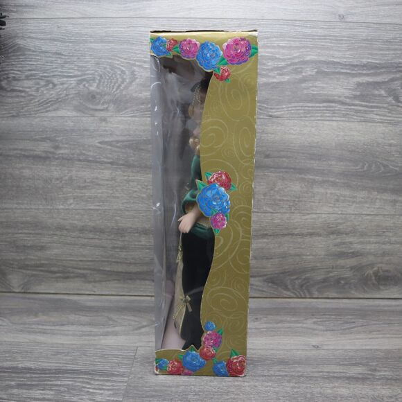 Vintage Camellia Garden Collection Porcelain Doll Stand Collectible 1999 - Picture 2 of 15